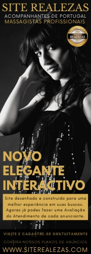 Novo Site Realezas. Acompanhantes de Alto Nível e Massagistas Profissionais de Luxo.